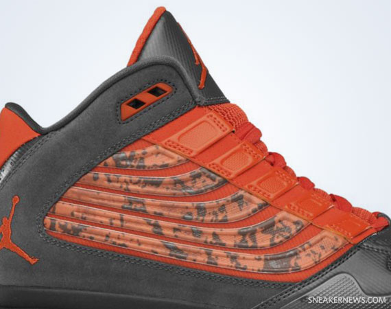 Jordan Big Ups - Anthracite - Team Orange | Available