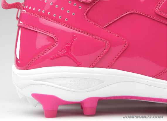 Jordan Brand Breast Cancer Awareness NFL Cleat PE's