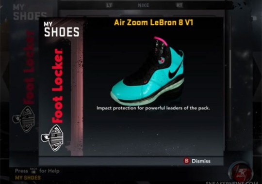 NBA 2K12 Sneaker Line-up