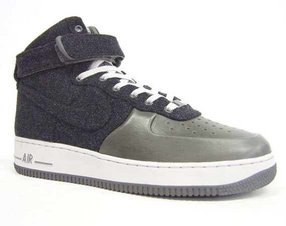 Nike Air Force 1 High Premium Vt Wool Grey 05
