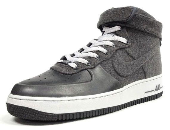 Nike Air Force 1 High VT Premium - Midnight Fog Wool - SneakerNews.com