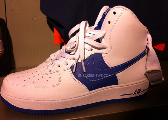 Nike Air Force 1 High White Blue White Summer 2012 01