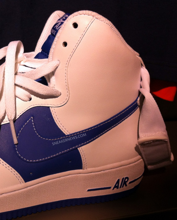 Nike Air Force 1 High White Blue White Summer 2012 02