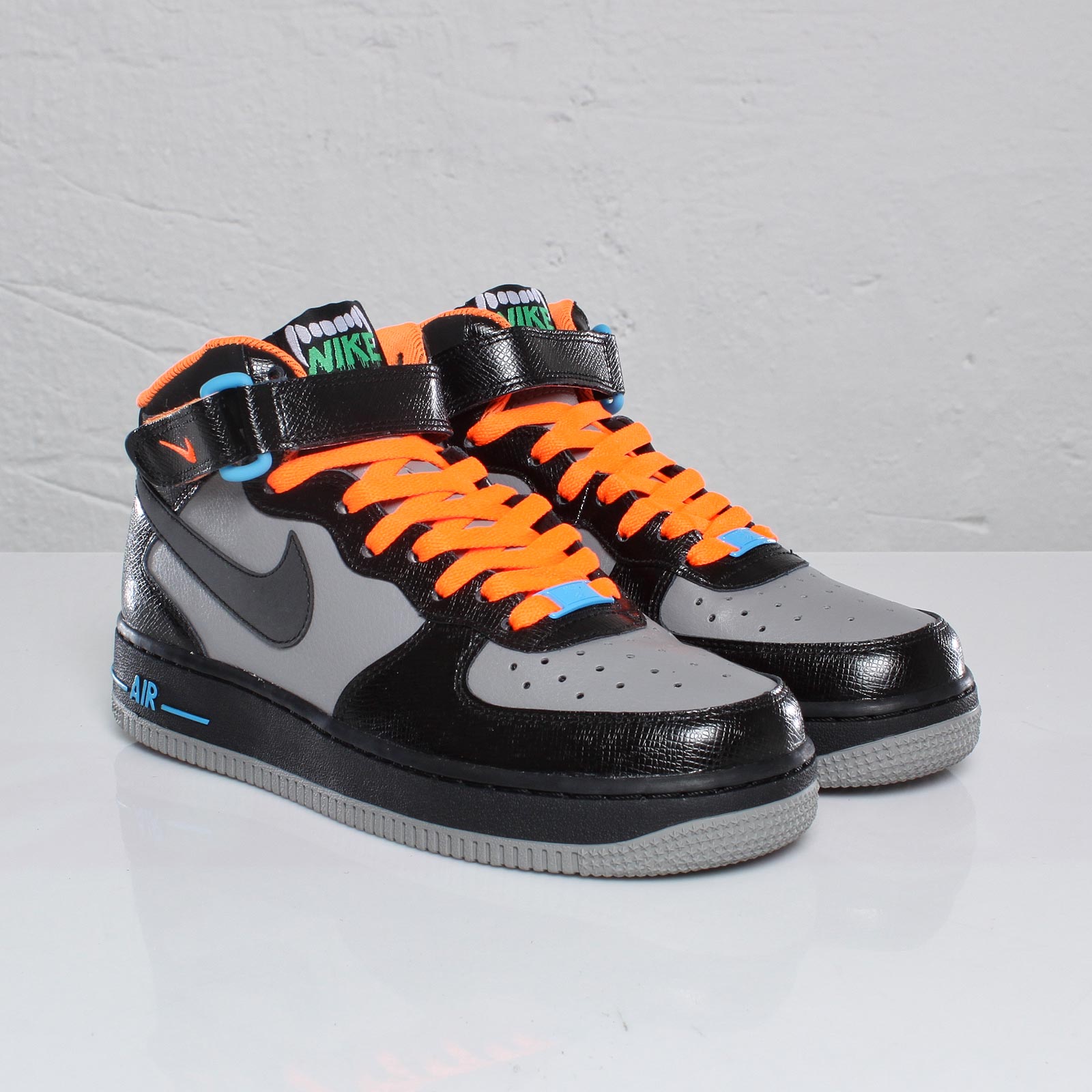 nike-air-force-1-mid-gs-black-light-charcoal-blue-glow-2 Nike Air Force 1 Mid Gs Black Light Charcoal Blue Glow 2