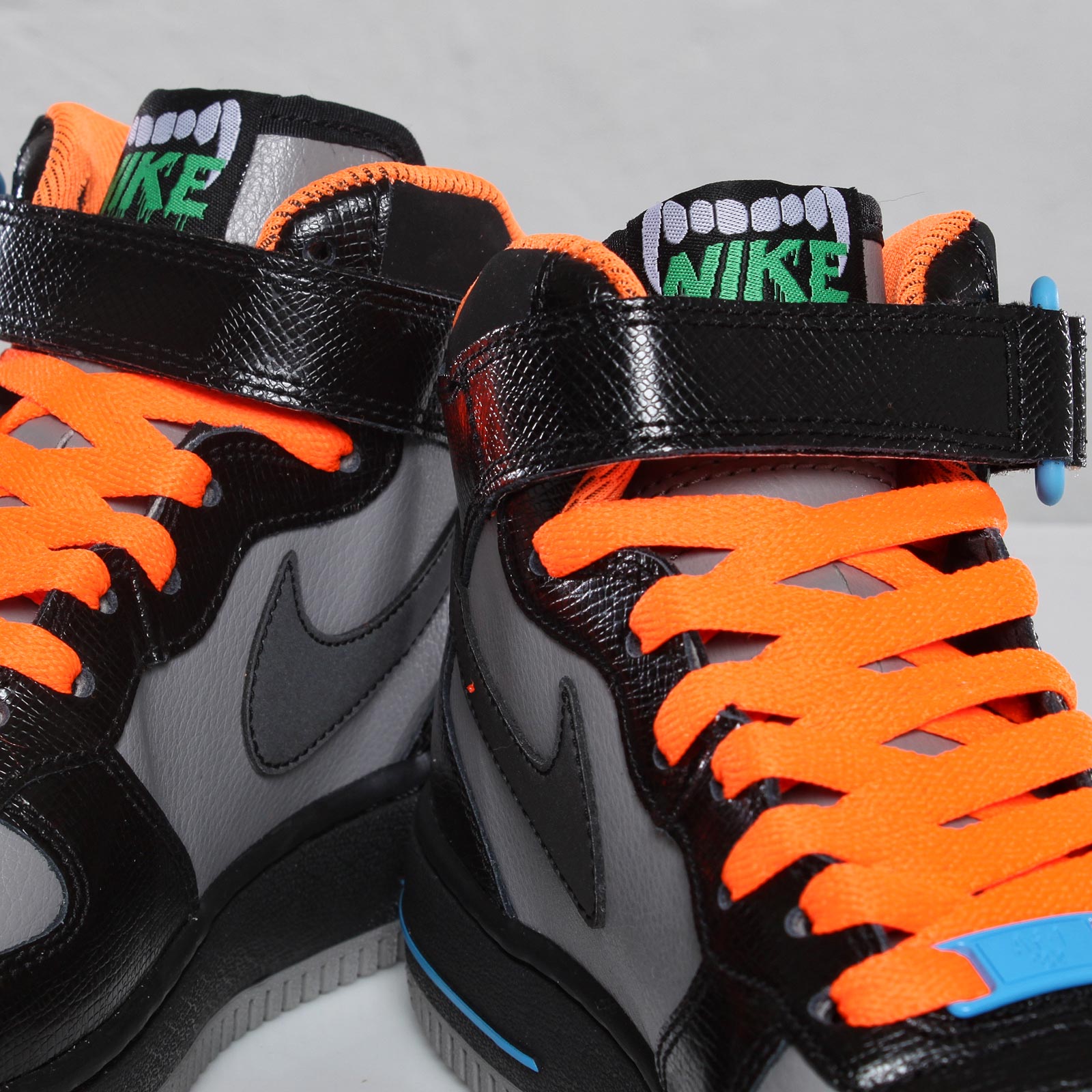 nike-air-force-1-mid-gs-black-light-charcoal-blue-glow-6 Nike Air Force 1 Mid Gs Black Light Charcoal Blue Glow 6