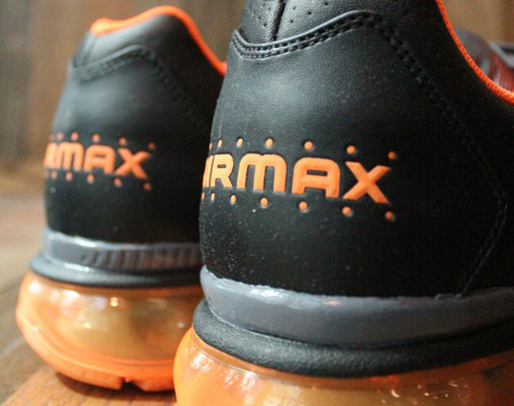 Nike Air Max+ 2011 - Black - Total Orange - Dark Grey