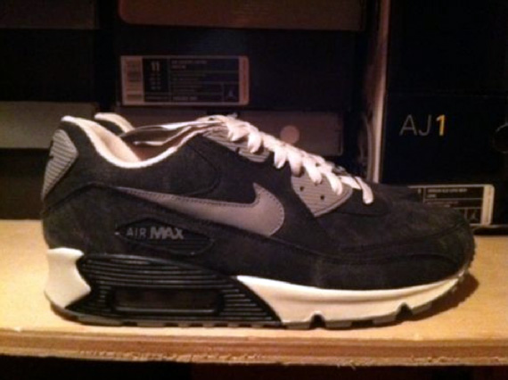 Nike Air Max 90 Unreleased Black Cashmere Denim 02