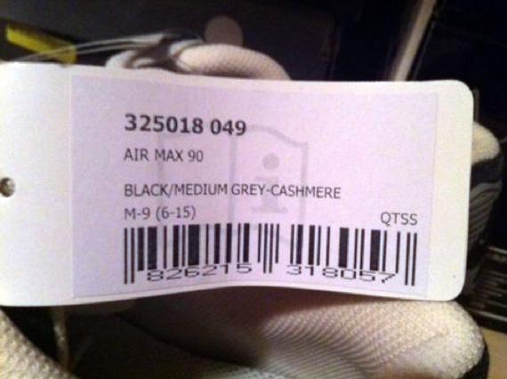 Nike Air Max 90 Unreleased Black Cashmere Denim 03
