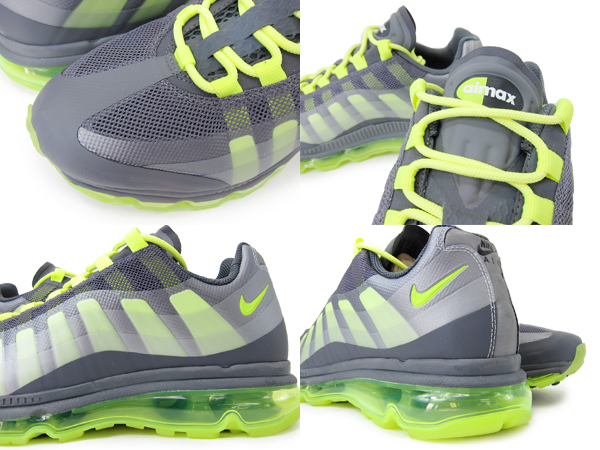 Nike Air Max 95 360 Dark Grey Wolf Grey Anthracite Volt 3