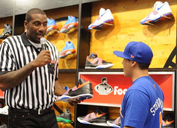 Nike apuesta por un diseño estilo progre Amare Stoudemire Hpuse Of Hoops Release Event 1