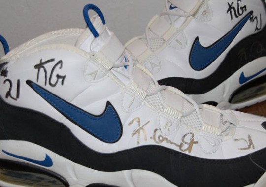 Nike Air Max Tempo – Kevin Garnett Game-Worn Autographed Sample