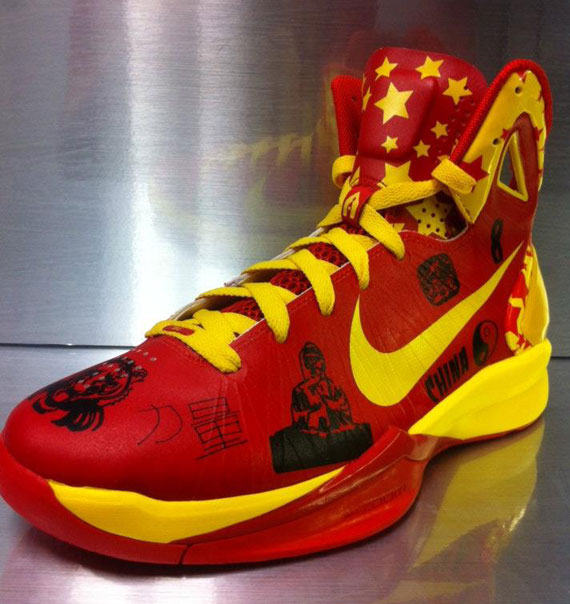 nike gold hyperdunk 2010 country pack china