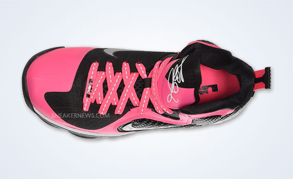 Nike Lebron 9 Gs Laser Pink 01