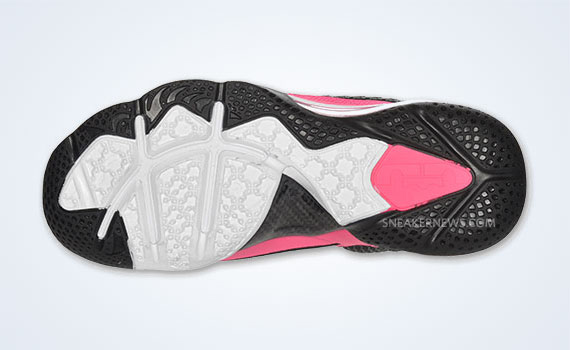 Nike Lebron 9 Gs Laser Pink 05