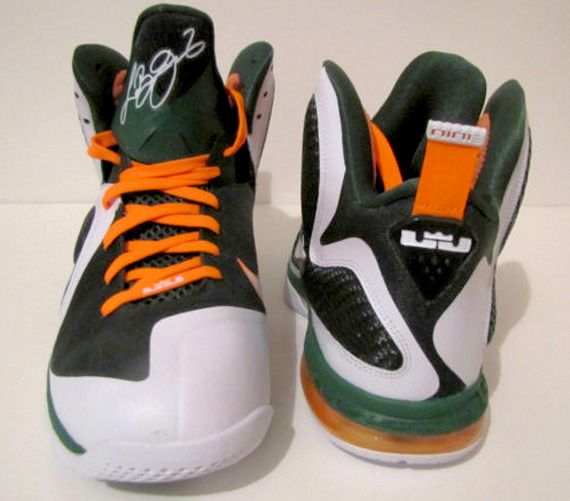 Nike Lebron 9 Hurricanes Ebay 02