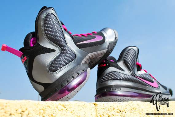 Nike Lebron 9 Miami Nights Mil Shoes 01
