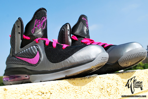 Nike Lebron 9 Miami Nights Mil Shoes 02