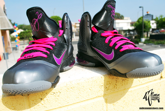 Nike Lebron 9 Miami Nights Mil Shoes 03