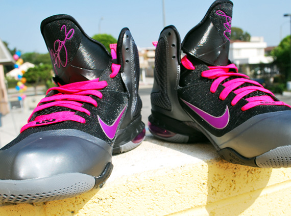 Nike Lebron 9 Miami Nights Mil Shoes 04