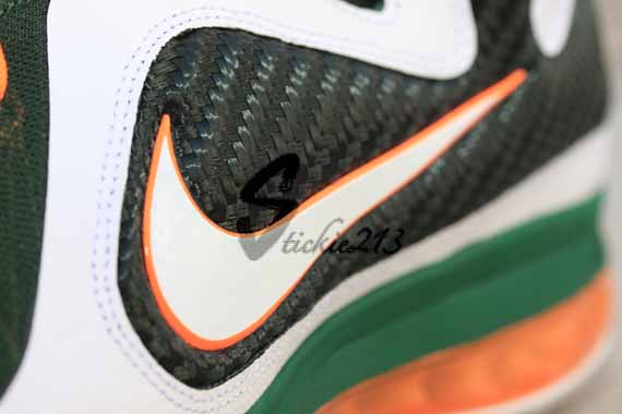 Nike Lebron 9 Miami Pe Stic 10