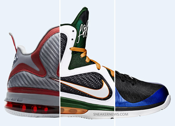 Nike LeBron 9 ‘University Pack’ – Release Info