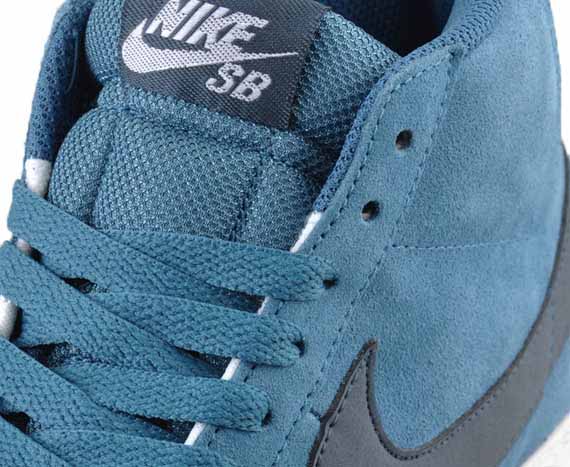 Nike SB Blazer High - Rift Blue - Classic Charcoal - White