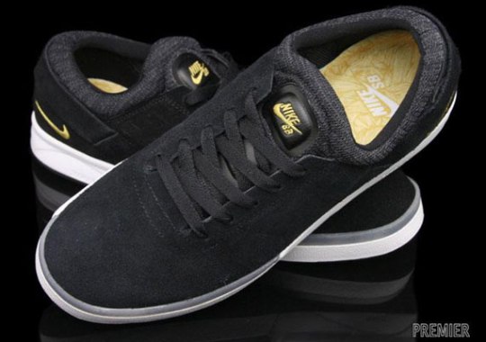 Nike SB Zoom FP – Black – White – Metallic Gold