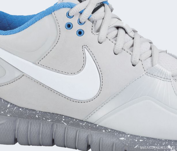 Nike Trainer 1.3 Mid Shield - Neutral Grey - White - Stealth - Blue Glow