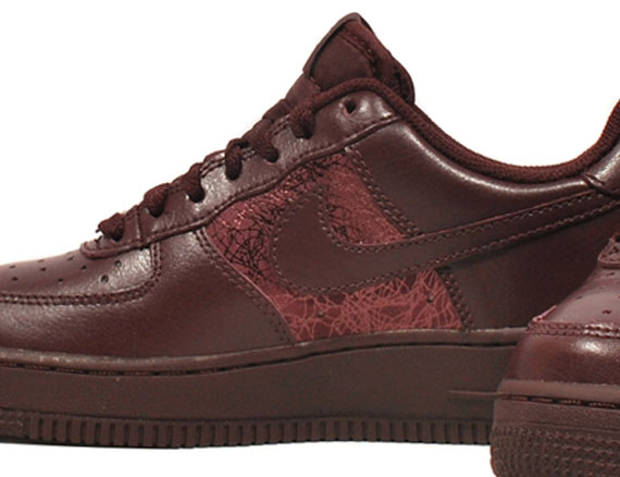 Air force store 1 deep burgundy