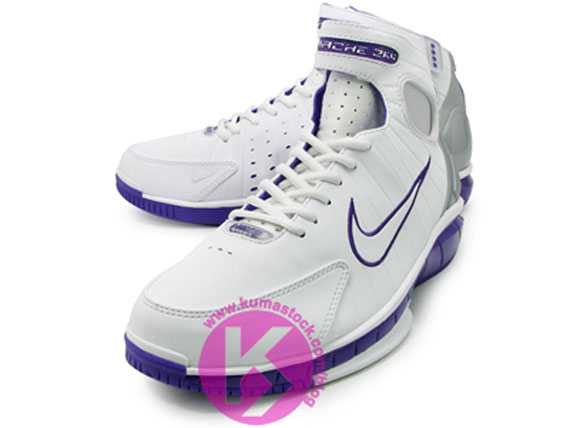 Nike Zoom Huarache 2k4 White Purple 1