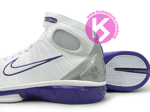 Nike Zoom Huarache 2k4 White Purple 2