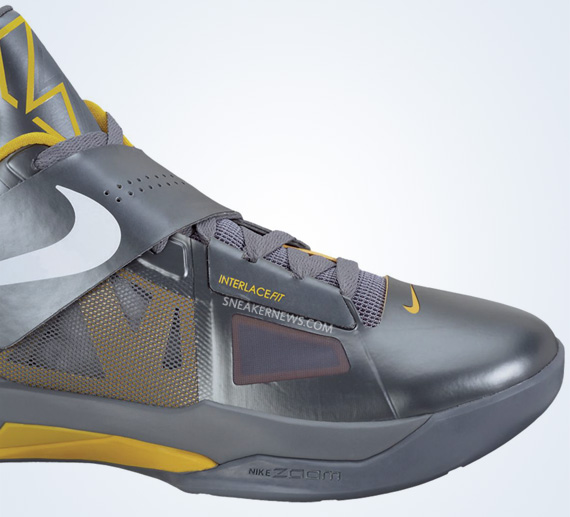 Nike Zoom Kd Iv Cool Grey Yellow Detailed Images Ns 03