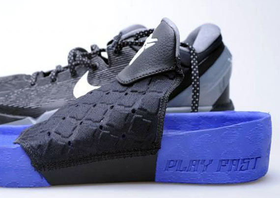 Nike Zoom Kobe VII - Black - Grey - White | Detailed Images