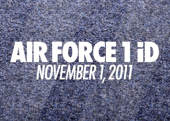 Nike Air Force 1 iD – Returning November 1st