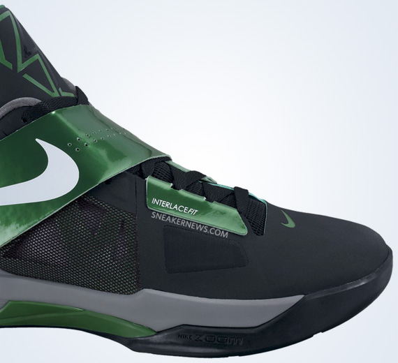 Nke Zoom Kd Iv Black Grey Green Detailed Images Ns 03