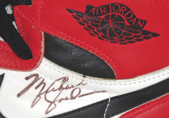 Air Jordan 1 – OG Game-Worn Autographed Pair
