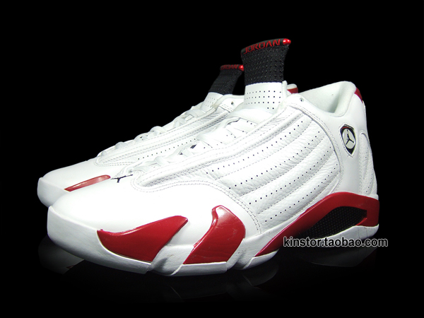 air-jordan-14-retro-white-sport-red-4 Air Jordan 14 Retro White Sport Red 4