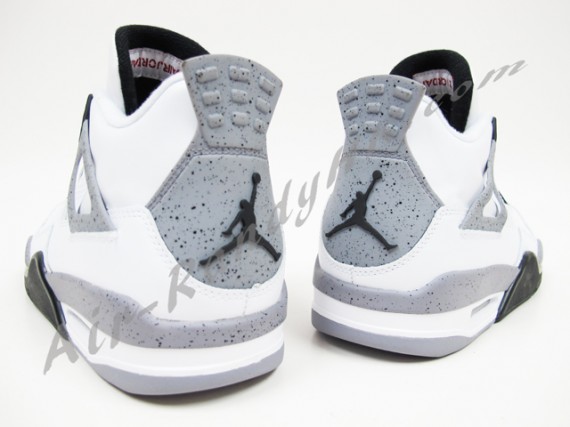 Air Jordan IV Retro - White - Cement | New Images