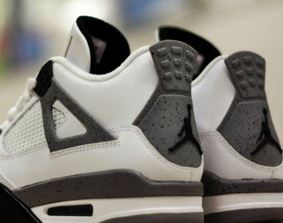 Air Jordan IV – White – Cement | New Detailed Images