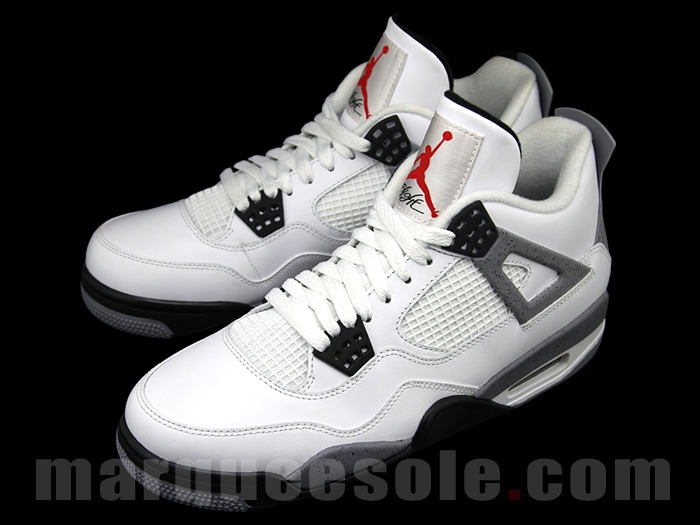 air-jordan-4-white-tech-grey-black-red-3 Air Jordan 4 White Tech Grey Black Red 3