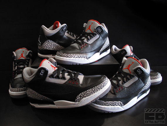 Air Jordan III – Black – Cement | Release Reminder