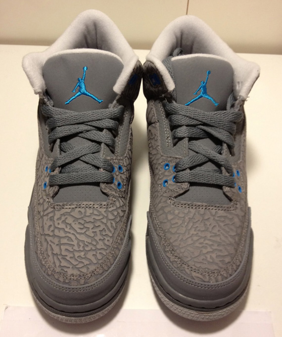 Air Jordan Iii Gs Grey Flip Available On Ebay 01