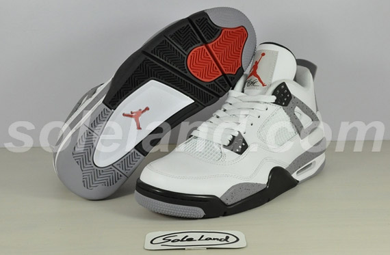 Air Jordan Iv Retro White Cement Another Look 5