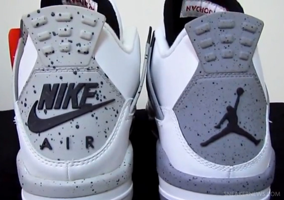 Air Jordan IV White/Cement – 1999 vs. 2012 Comparison