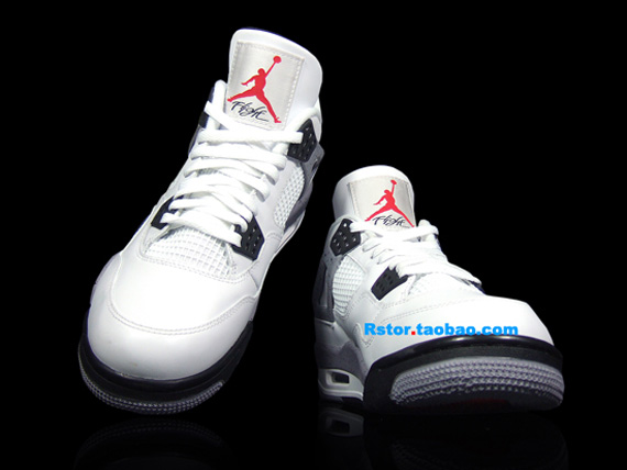 Air Jordan Iv White Cement Mens Rstor 03