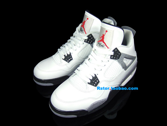 Air Jordan Iv White Cement Mens Rstor 10