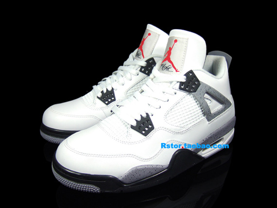 Air Jordan Iv White Cement Mens Rstor 11