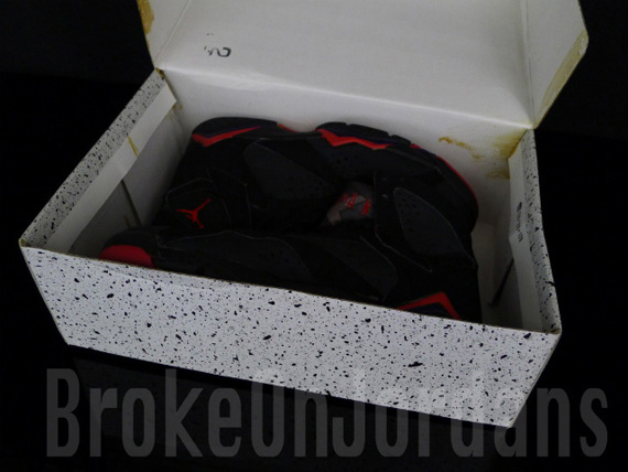 Air Jordan Vii Black True Red Raptors Og Pair On Ebay 07
