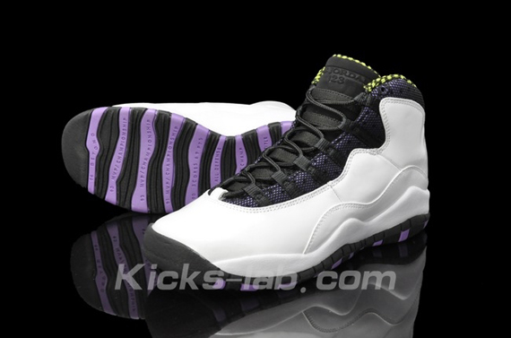 Air Jordan X Gs White Violet 04