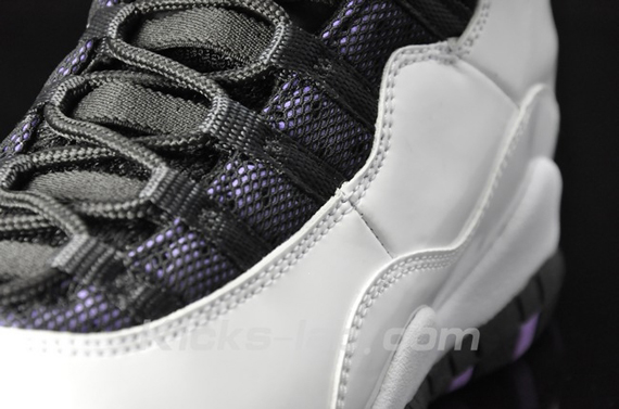 Air Jordan X Gs White Violet 09
